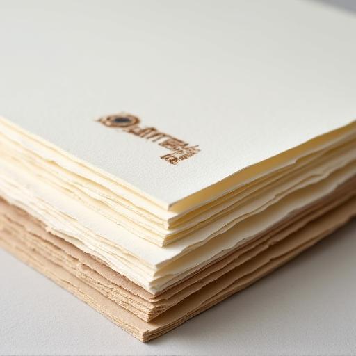 Specialty calligraphy paper with different textures and weights